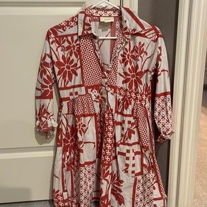 Maeve brand womens long tunic - made in turkey